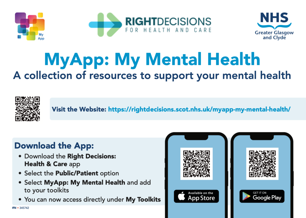 my app - my mental health support app